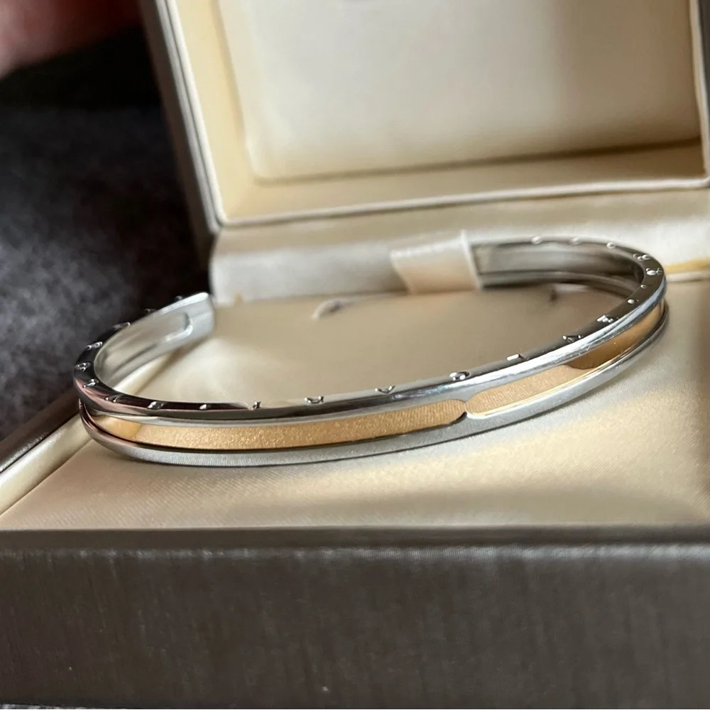 Bvlgari B.zero1 Cuff Bracelet - Picture 1 of 8